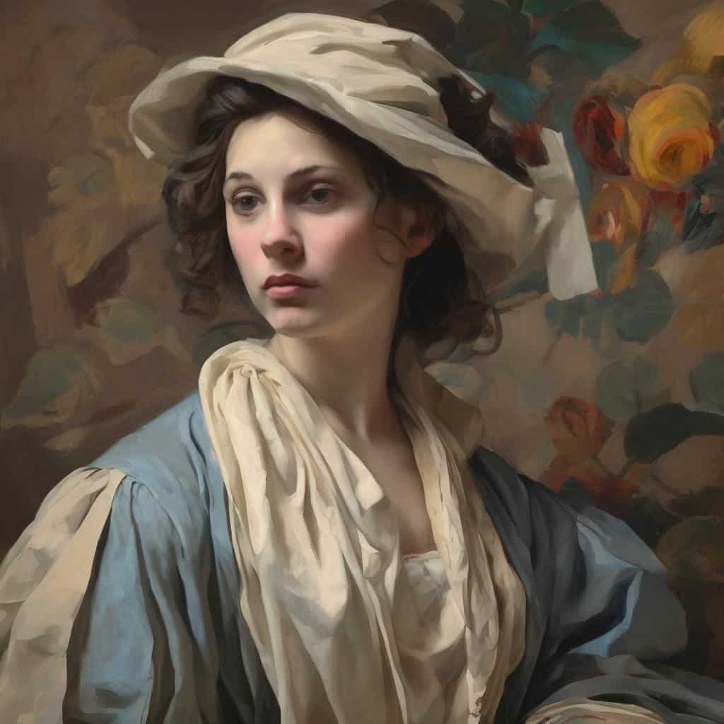 Αφαίρεση ορίων μορφής, τέχνη και δημιουργικότητα, γυναικεία προσωπογραφία, ελεύθερη έκφραση, μοντέρνο έργο τέχνης, ψηφιακή τέχνη, μοντέρνα τέχνη, ουσιαστική ελευθερία μορφής.